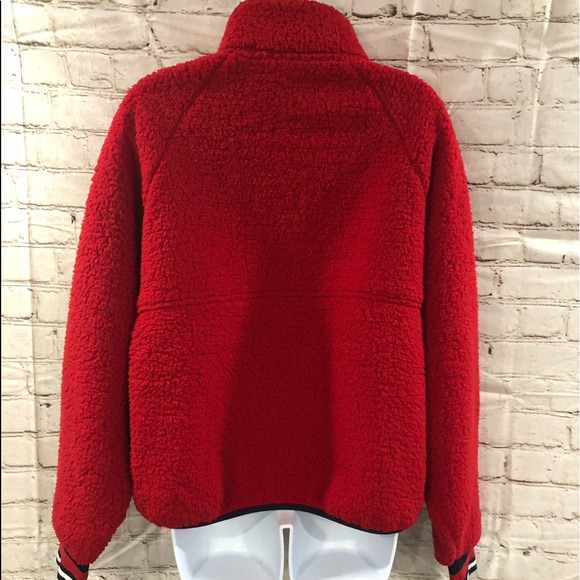 🎉HP X 2 🎉 ❤️‍🔥Tommy Hilfiger Sport❤️‍🔥Teddy Bear Style Pullover ❤️‍🔥 - Picture 5 of 14